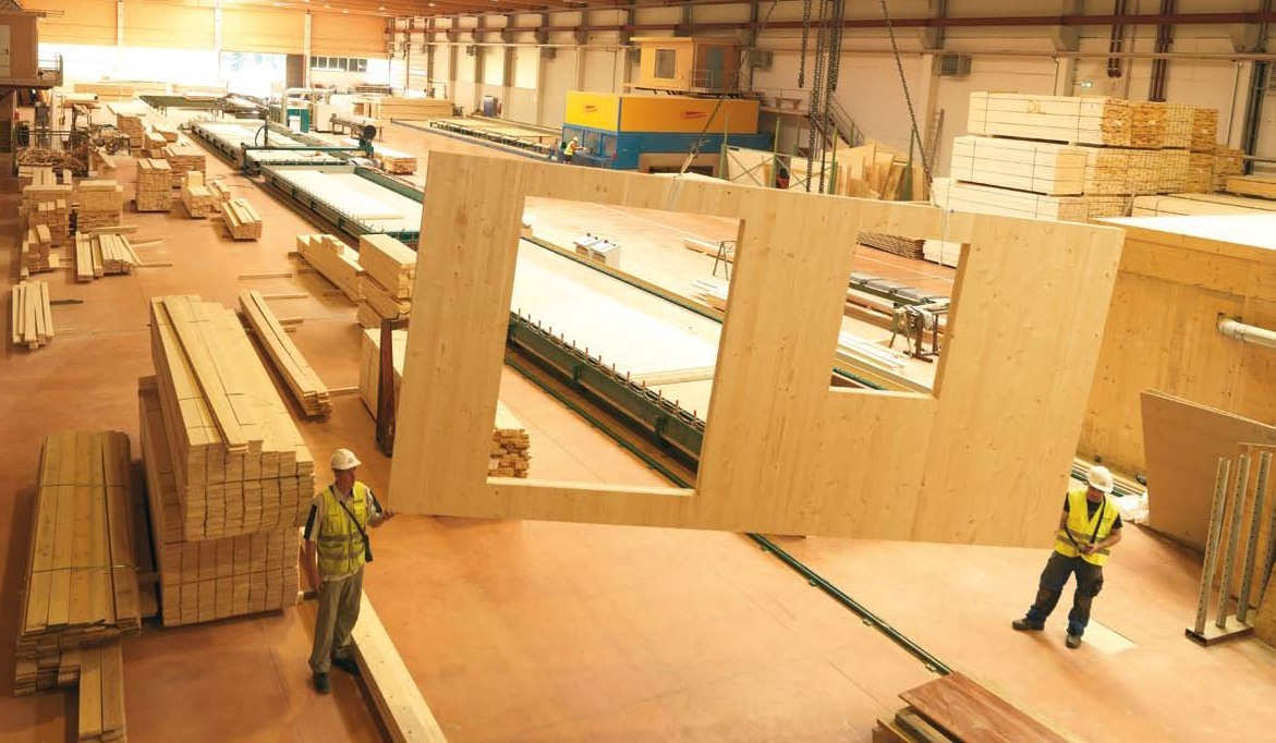 Технология Cross Laminated Timber