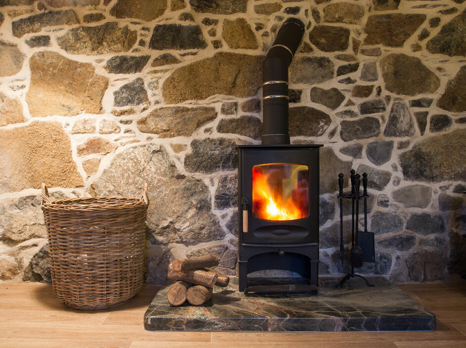 Печное отопление и камин в каркасном доме
