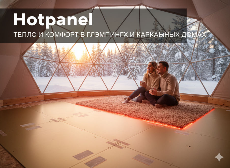 Идеальное Тепло для Глэмпингов и Каркасных Коттеджей