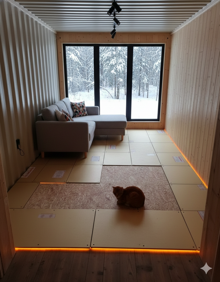 Отопление Морского Контейнера