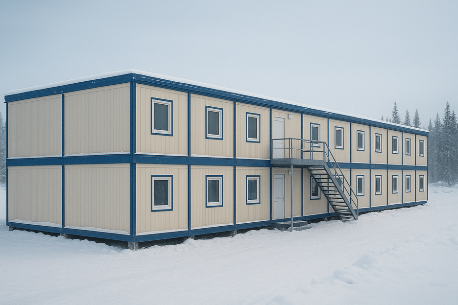 Отопление Модульных Зданий (Металлокаркас)